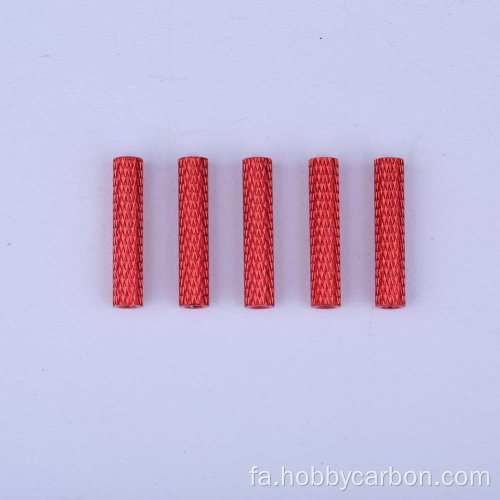 M3 Red Aluminium Standoffs گرد در انبار